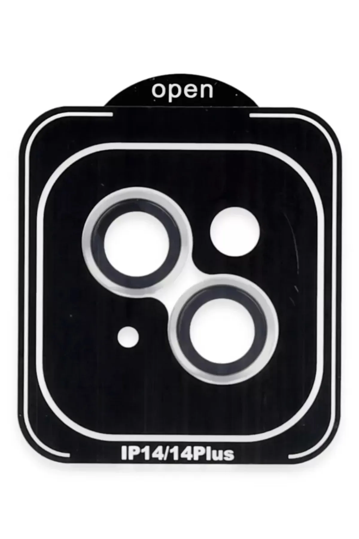 Joko Apple iPhone 14 PVD Metal Kamera Lens - Gümüş