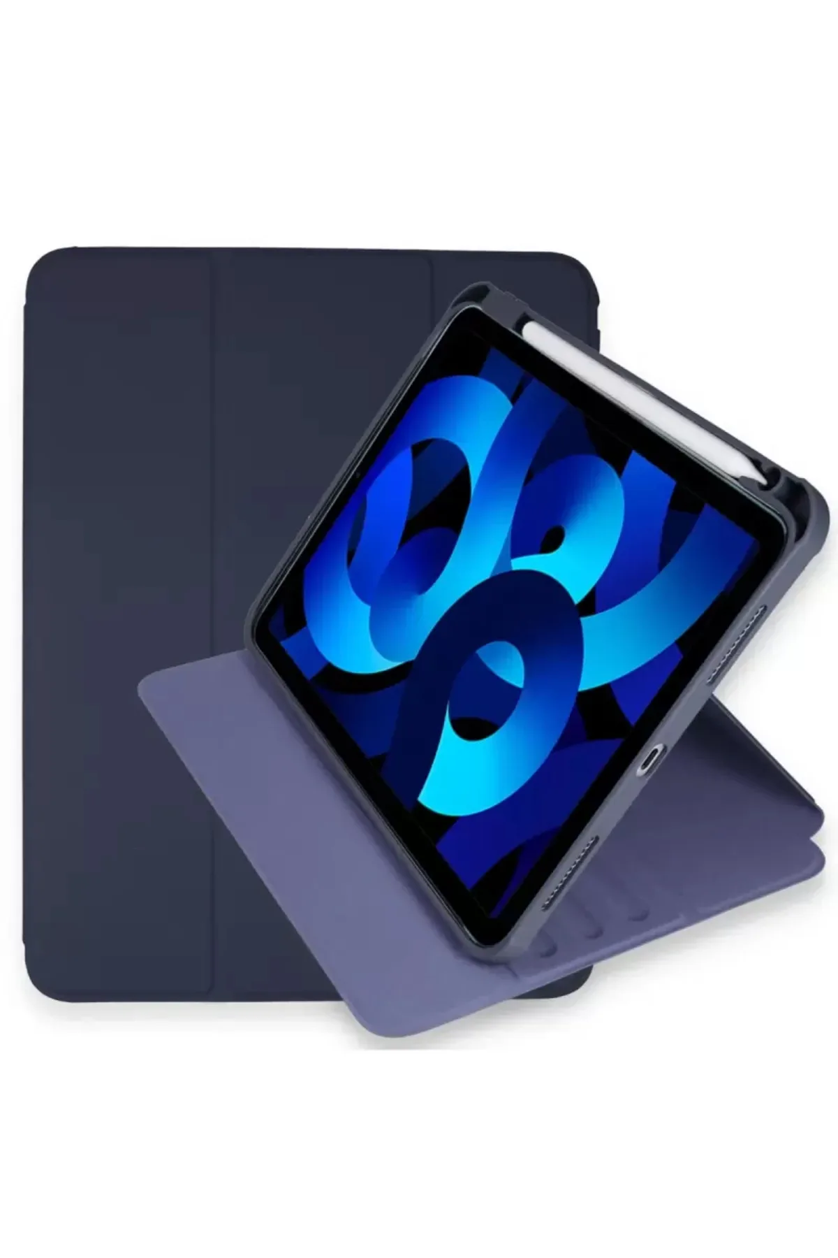 Newface Apple iPad Pro 11 (2021) Kılıf Starling 360 Kalemlikli Tablet Kılıf - Lacivert
