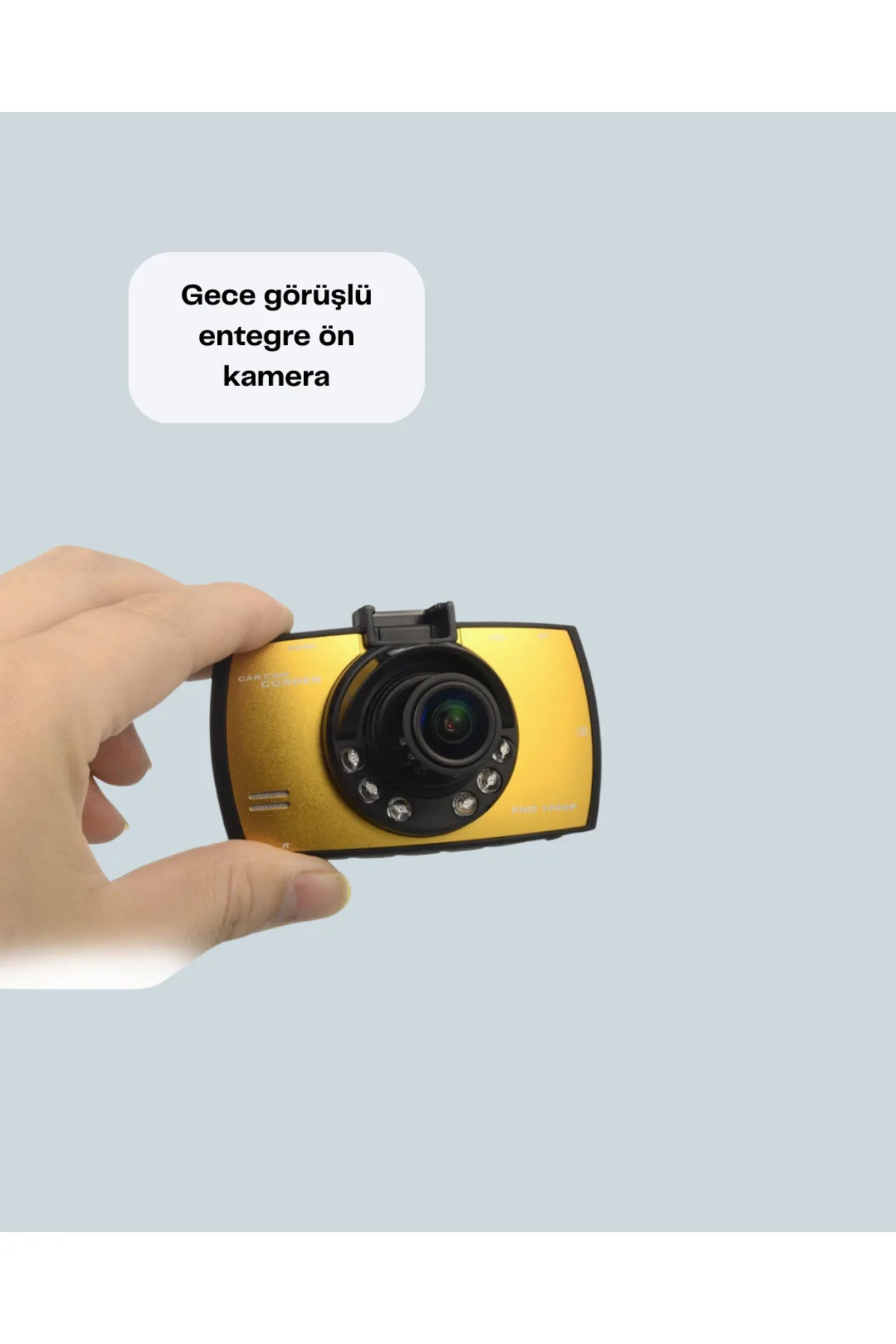 Araç İçi HD DVR Kamera G Sensor ve Hareket Algılama Özellikli