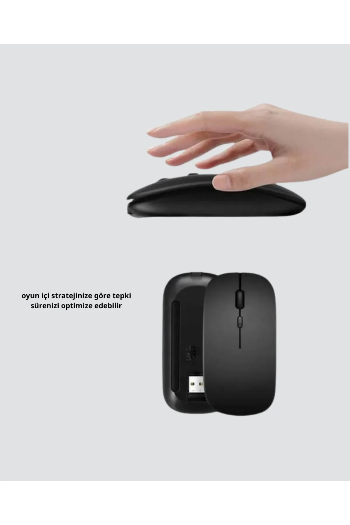 Kablosuz Gaming Mouse – Ayarlanabilir, Ergonomik