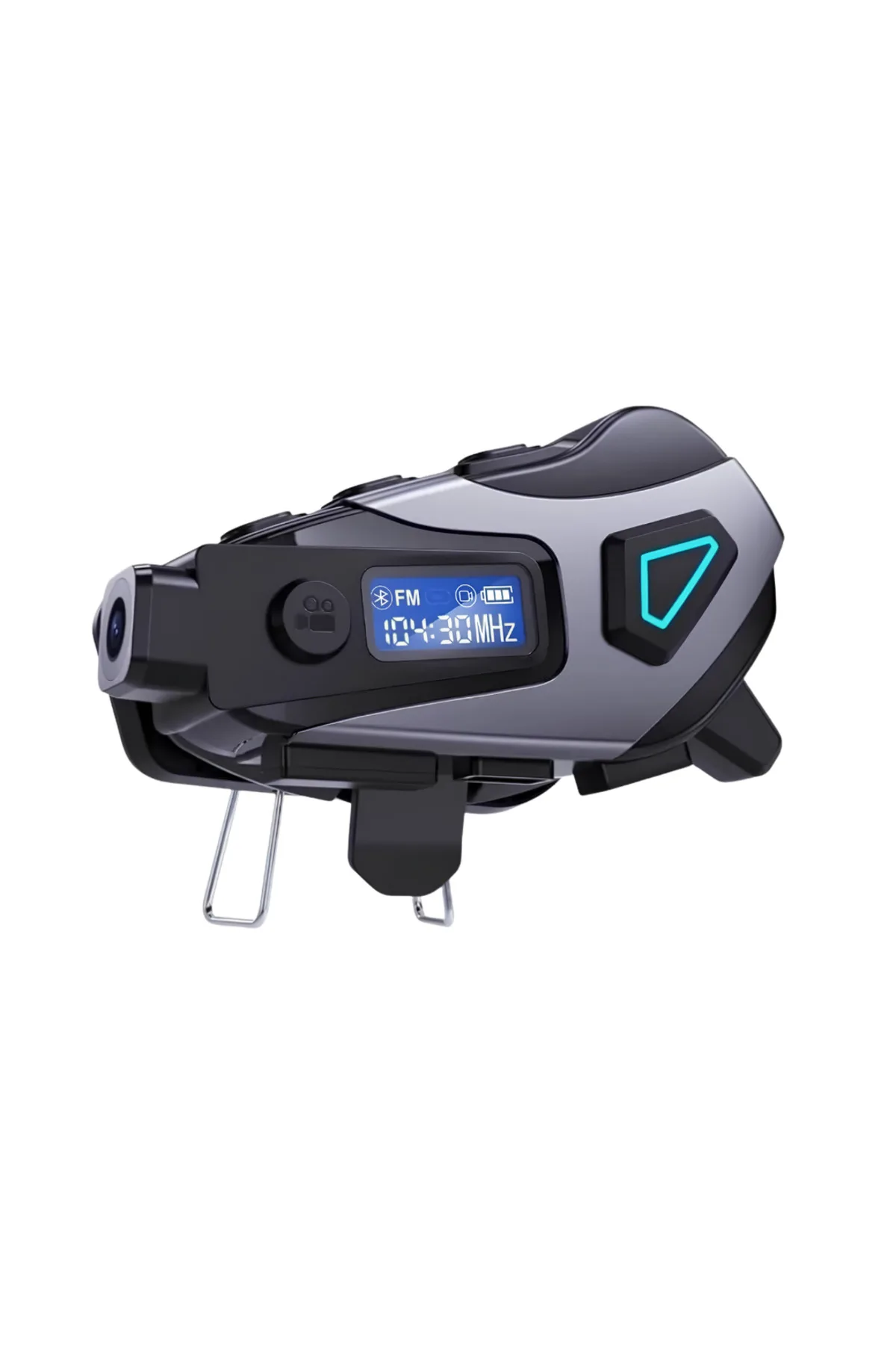 Motosiklet Kask Bluetooth Kulaklık Uzun Pil Ömrü Kamera ve Sesli Komut Destekli
