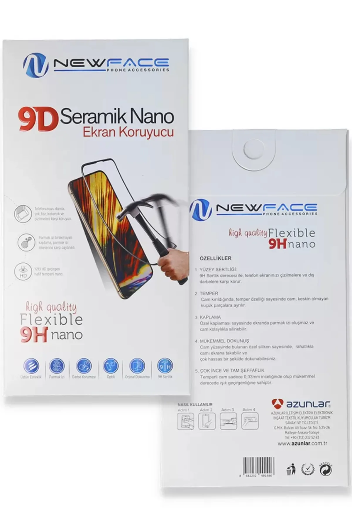 Newface Realme C25 Seramik Nano Ekran Koruyucu