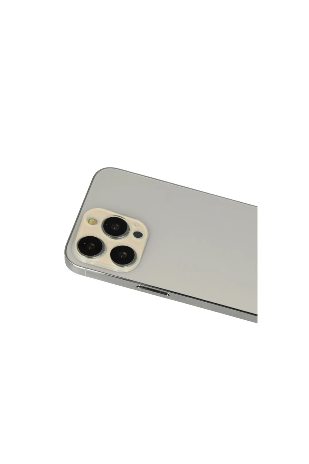 iPhone 12 Pro Rainbow Kamera Lens Koruma Cam - Gold