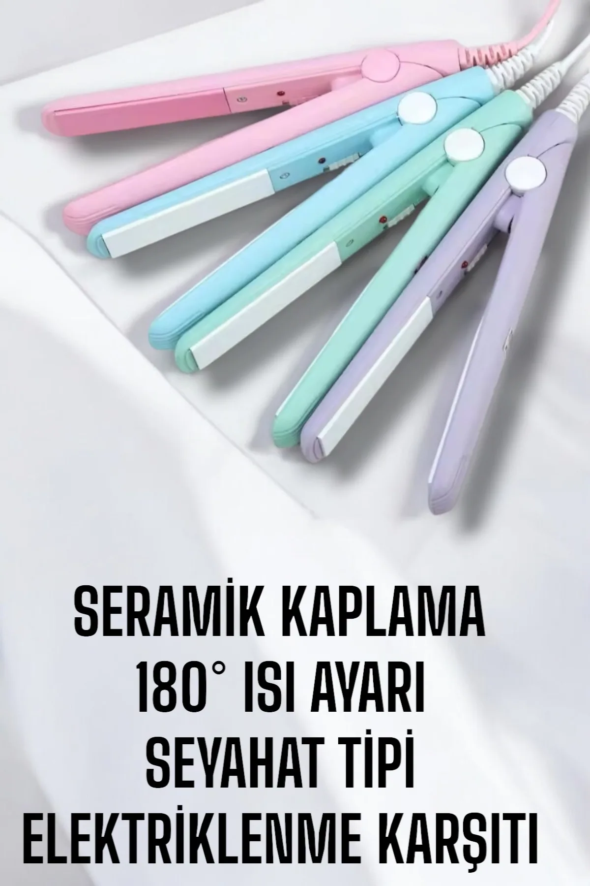 Kompakt ve Hafif: Elektriklenme Karşıtı Mini Saç Düzleştirici