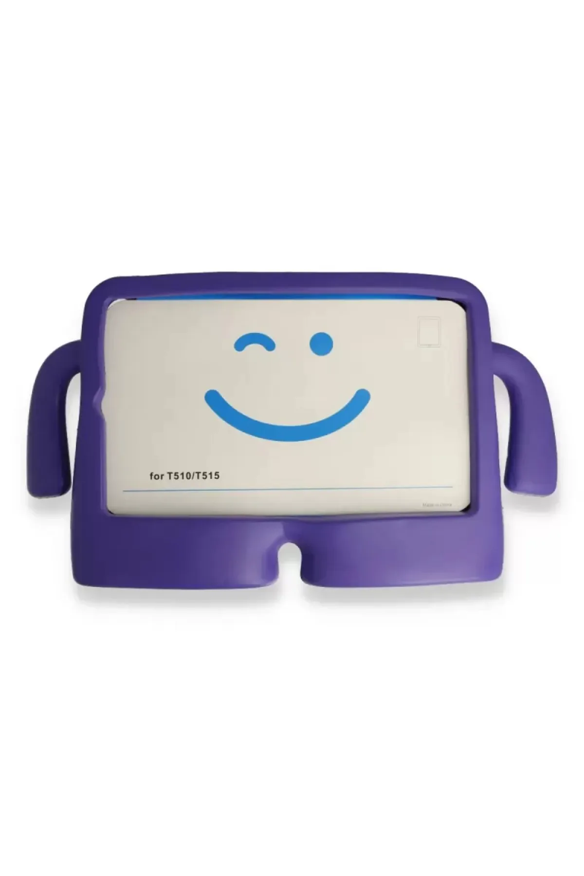 Newface Apple iPad 2022 10.9 (10.nesil) Kılıf Karakter Tablet Silikon - Mor