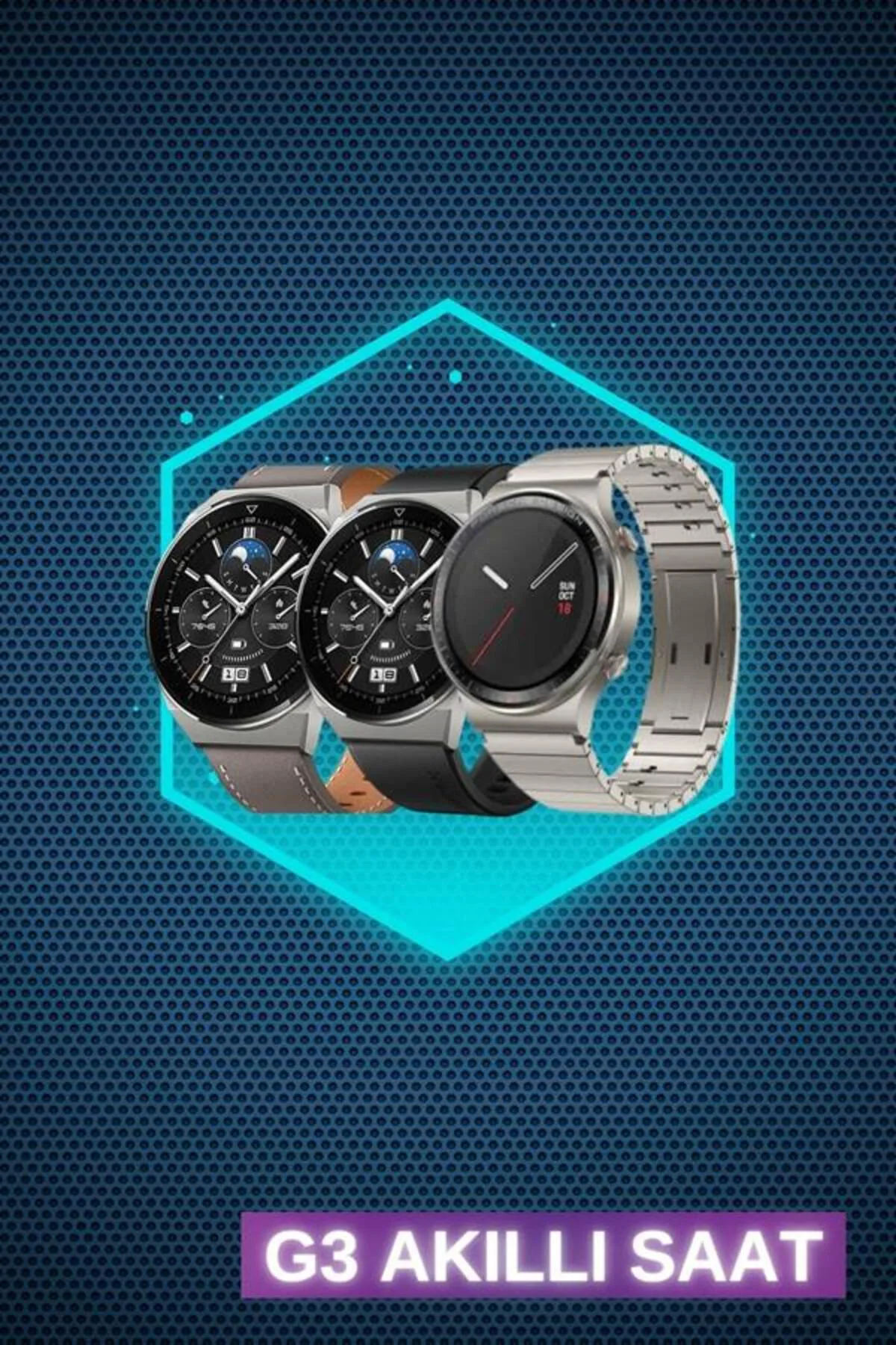 Yeni Nesil Kampanyası Bluetooth Bağlantılı Akıllı Saat ve Kablosuz Kulaklık Dijital Göstergeli