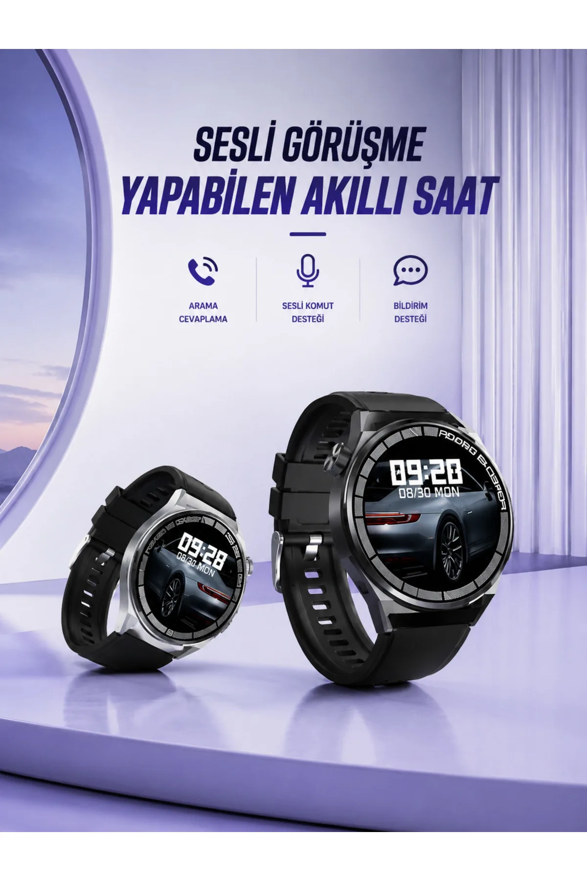 GT8 AKILLI SESLİ GÖRÜŞME YAPABİLEN SAAT - Lisinya