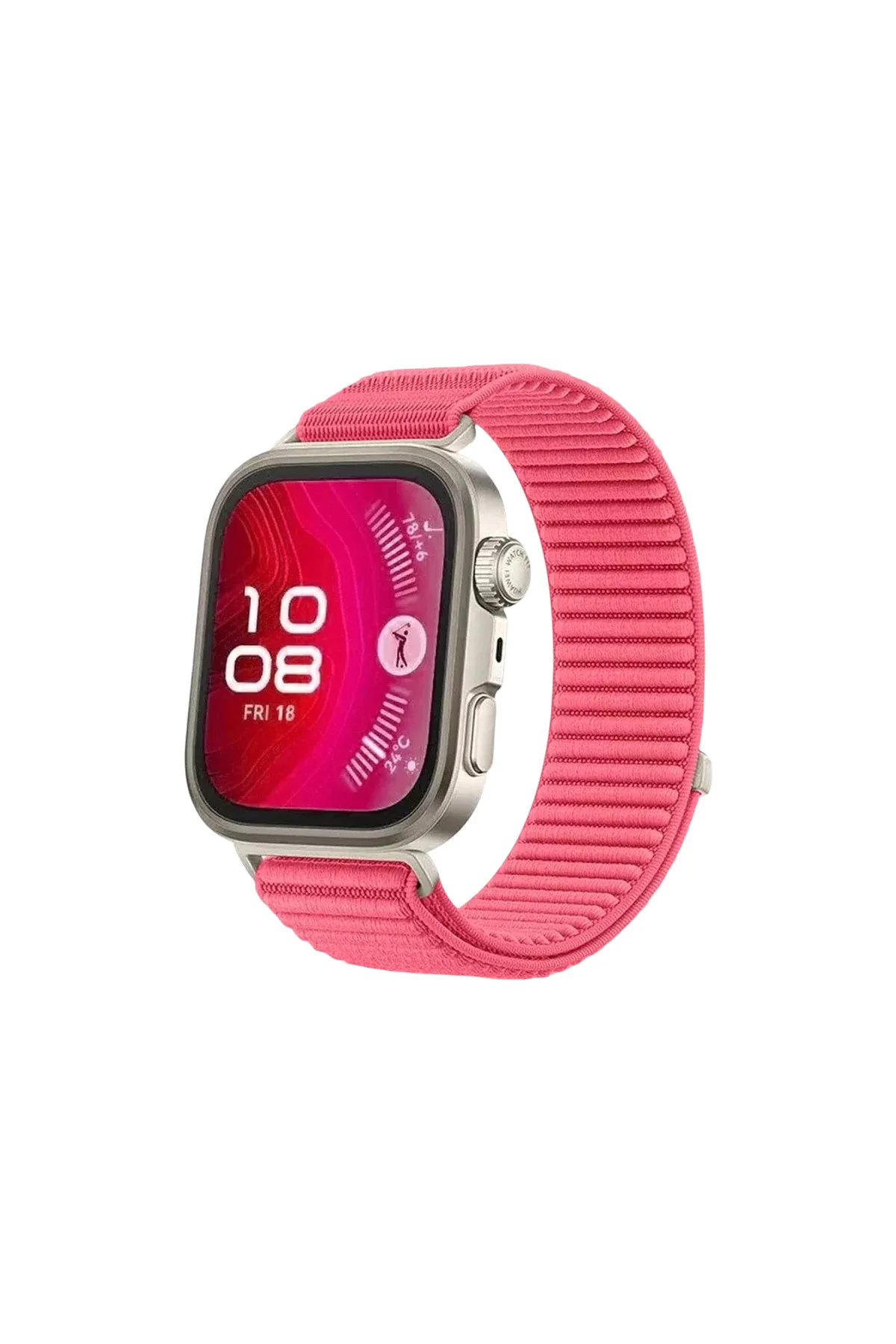 Newface Huawei Fit 4 Braid Kordon - Rose