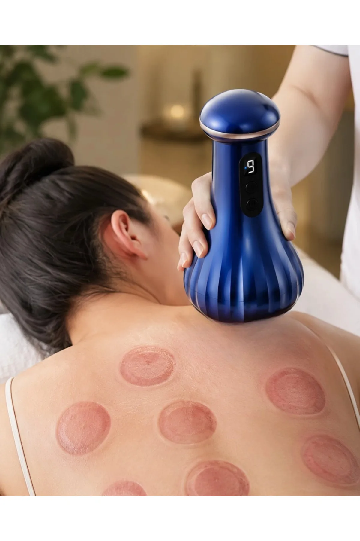 İthalat® Titreşimli Masaj Aleti Ev Tipi Rahatlama Ve Bakım Cihazı