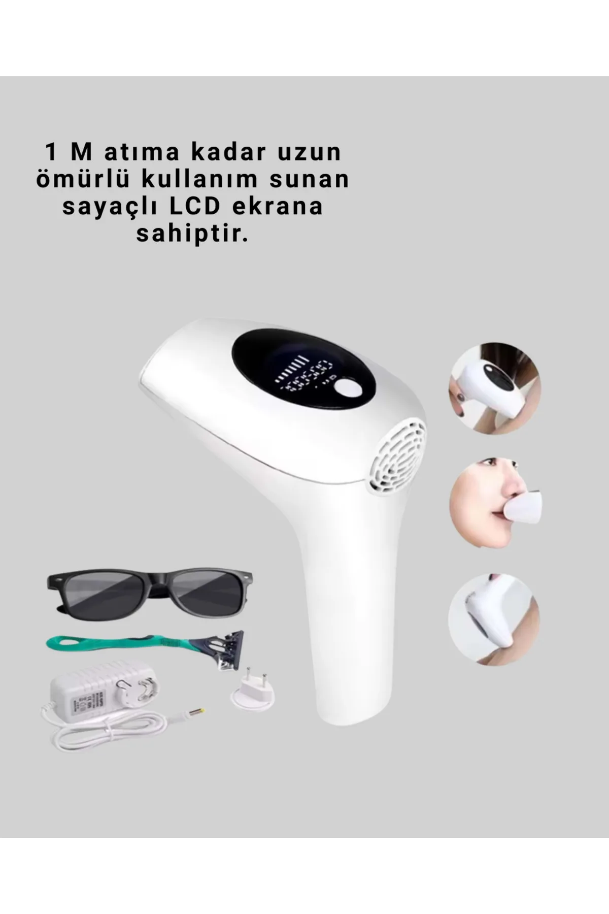 Hasuba IPL Lazer Epilasyon Cihazı HS-262 Ev Tipi Kullanım İçin