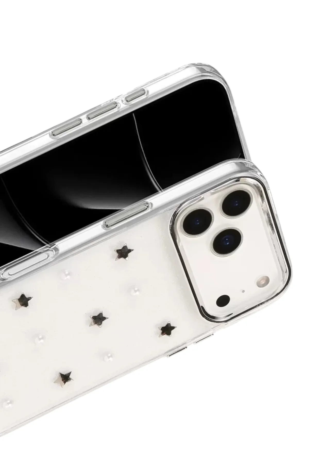 Newface Apple iPhone 17 Pro Max Fiyonk Desenli Kapak - Desen 7