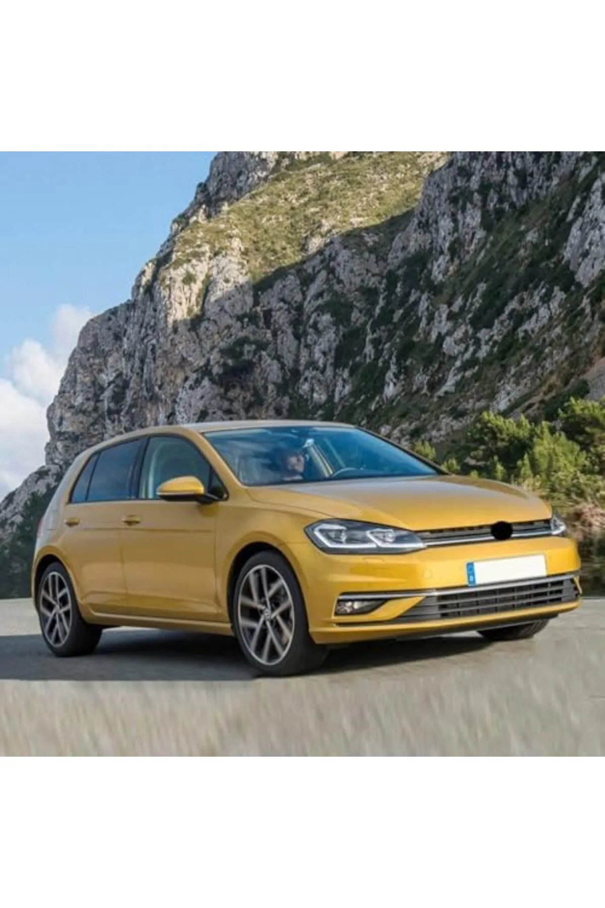 heybemdecom Arka Koltuk İsofix Bağlantı Kapağı Siyah 5G0887187 VW Golf 7.5 ile uyumlu 2017-2020 2026