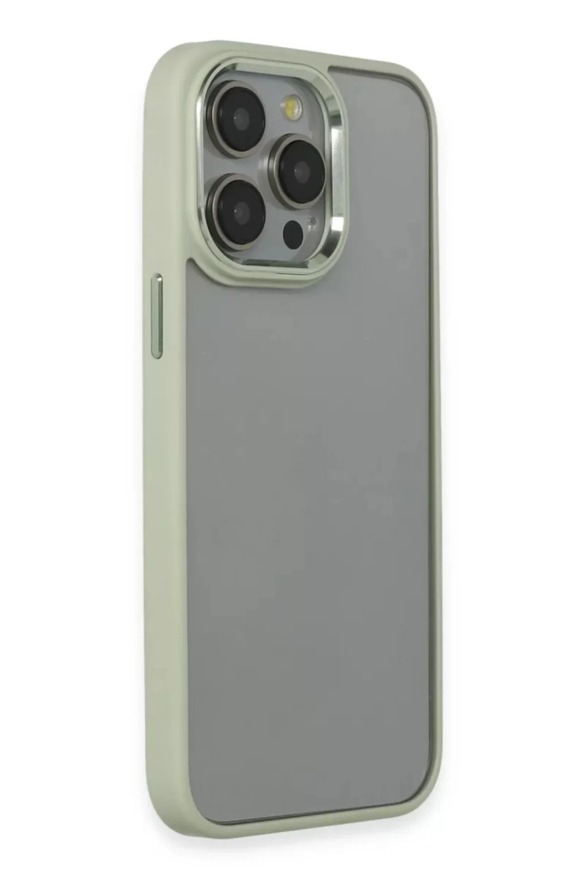 Newface iPhone 14 Pro Max Kılıf Power Silikon - Yeşil