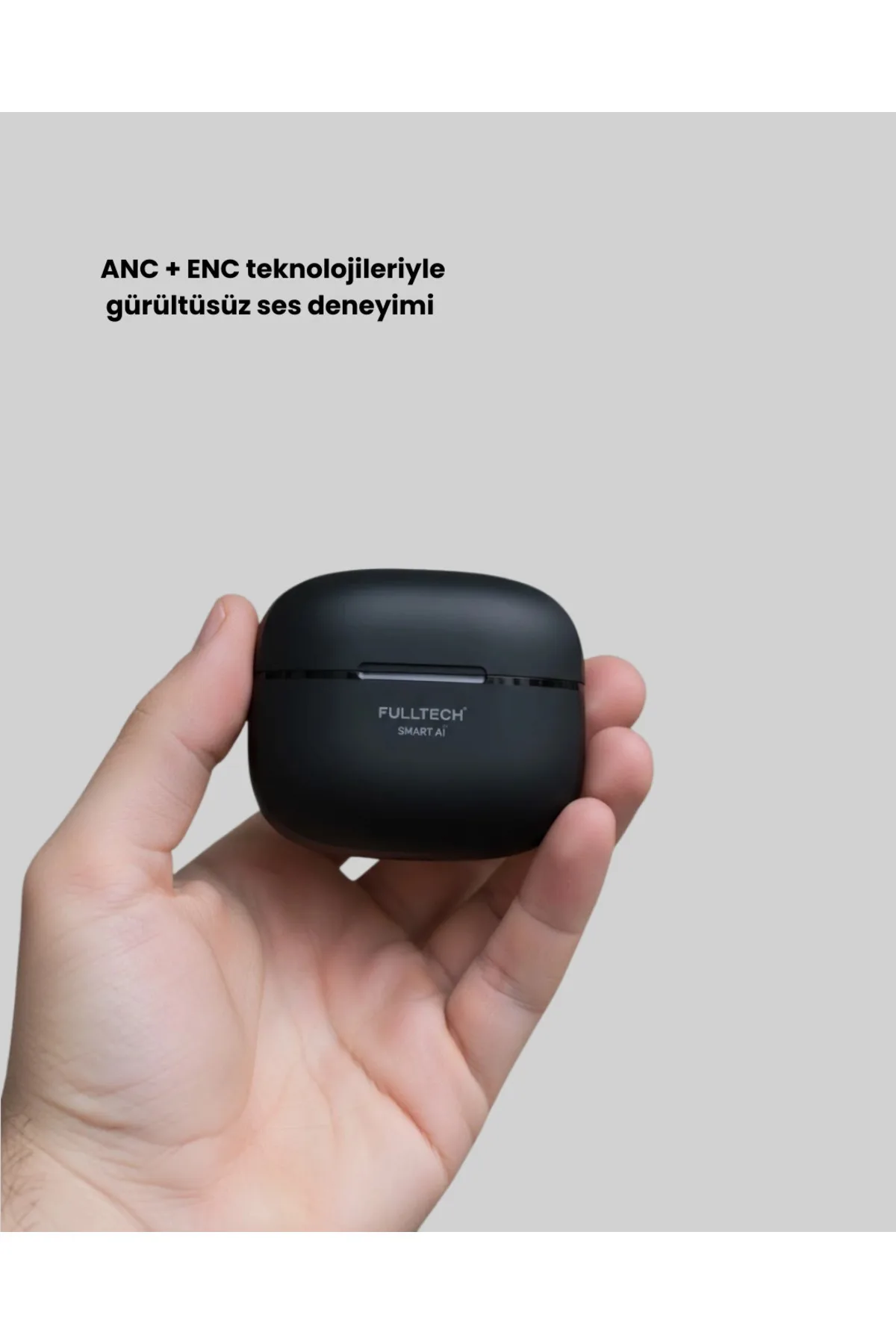 Çift Mikrofonlu Kablosuz Kulaklık Anc Enc Ve Oyun Modlu