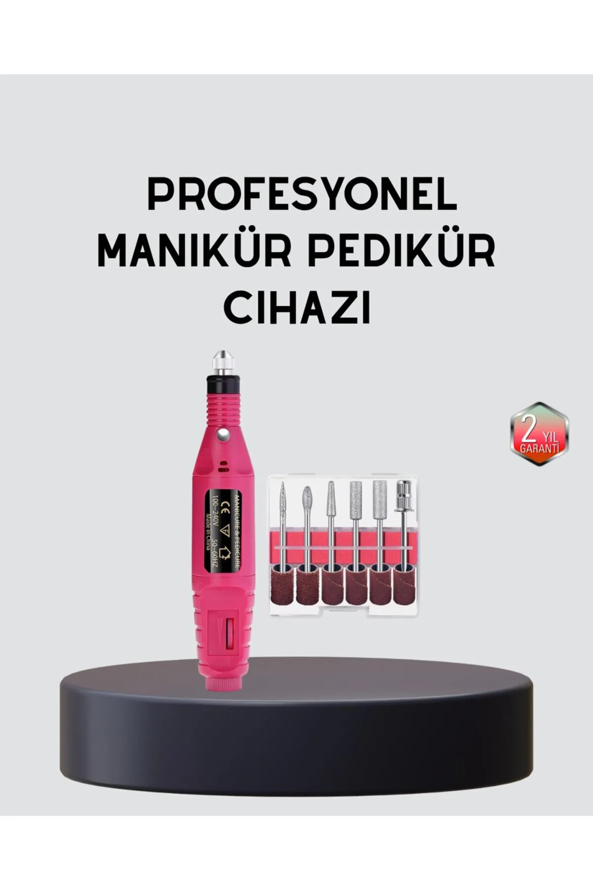 Tırnak Matkap Makinesi – Profesyonel Manikür Pedikür Cihazı Ayarlanabilir Hız ve Sessiz Çalışma