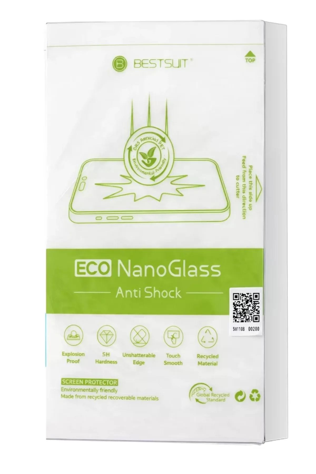 Best Suit Makine 5H Eco Nano Cam Ekran Koruyucu 10 Adet