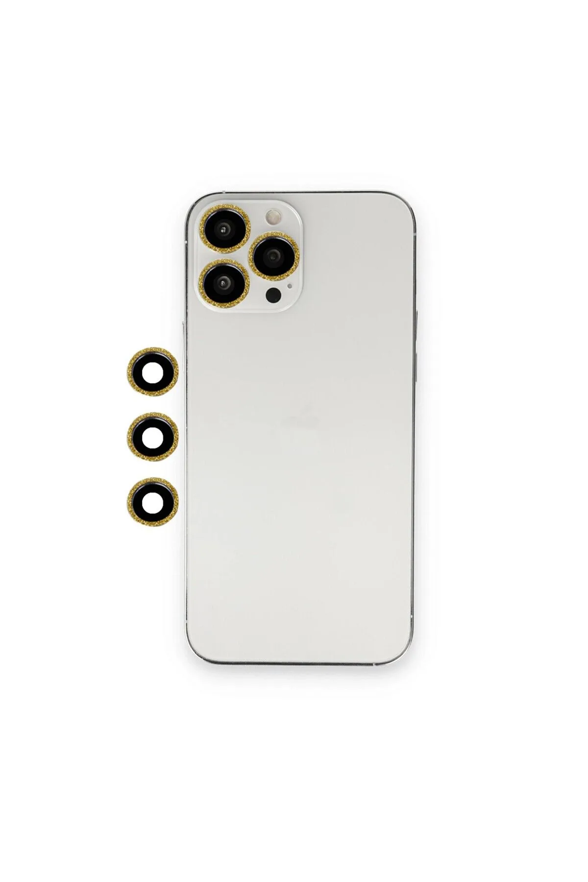 Apple İphone 12 Pro Shine Kamera Lens - Gold