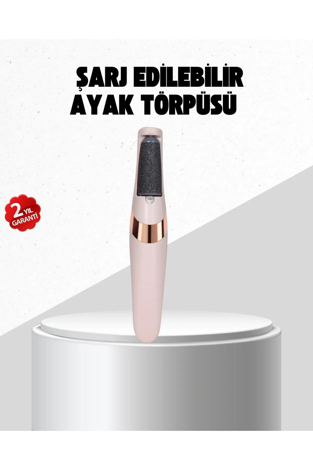 USB Şarjlı Ayak Törpüsü Nasır Temizleyici Elektrikli