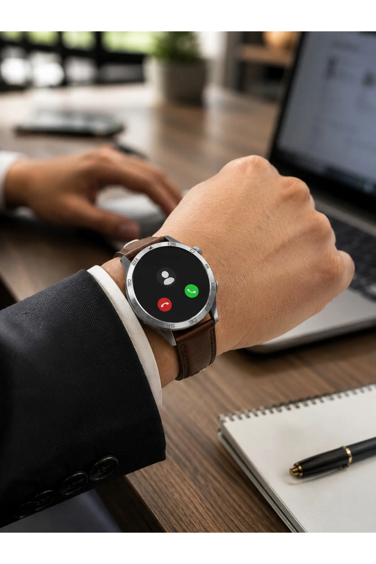 3 Kordonlu Bluetooth Görüşme Özellikli Akıllı Saat Seti