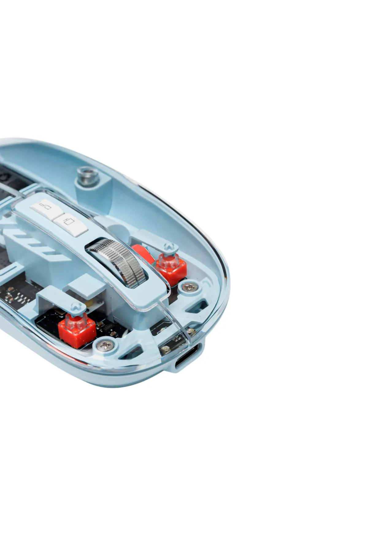 Ofis ve Günlük Kullanım İçin Mavi Bluetooth Kablosuz Mouse