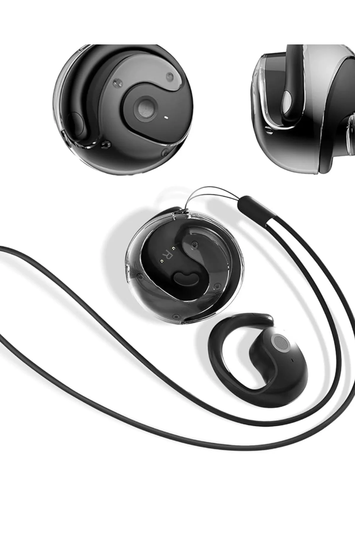 36 Saat Kullanım Bluetooth Kulaklık Gürültü Engelleme Spor Kulaklık