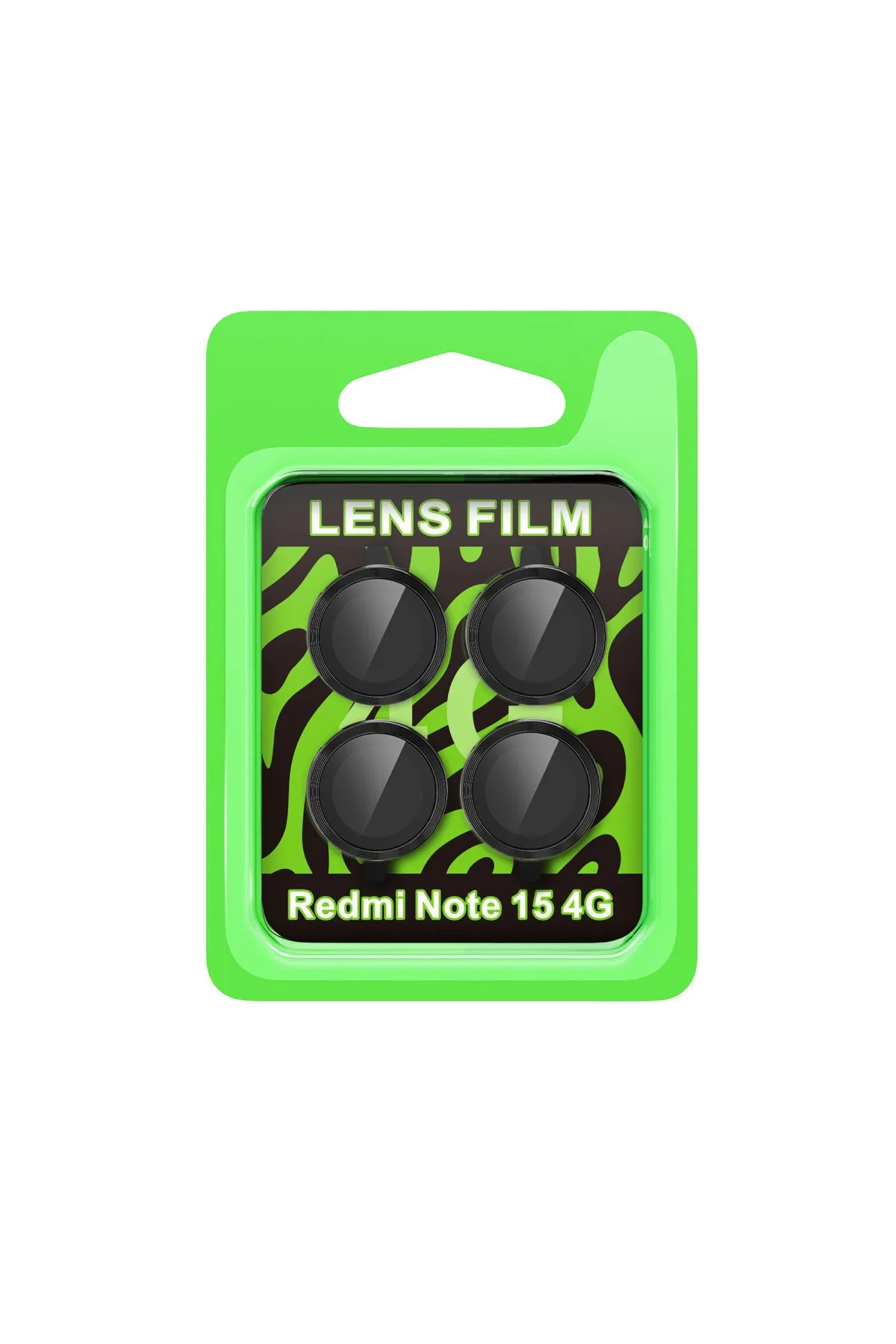 Xiaomi Redmi Note 15 4g Raze Metal Kamera Lens - Siyah