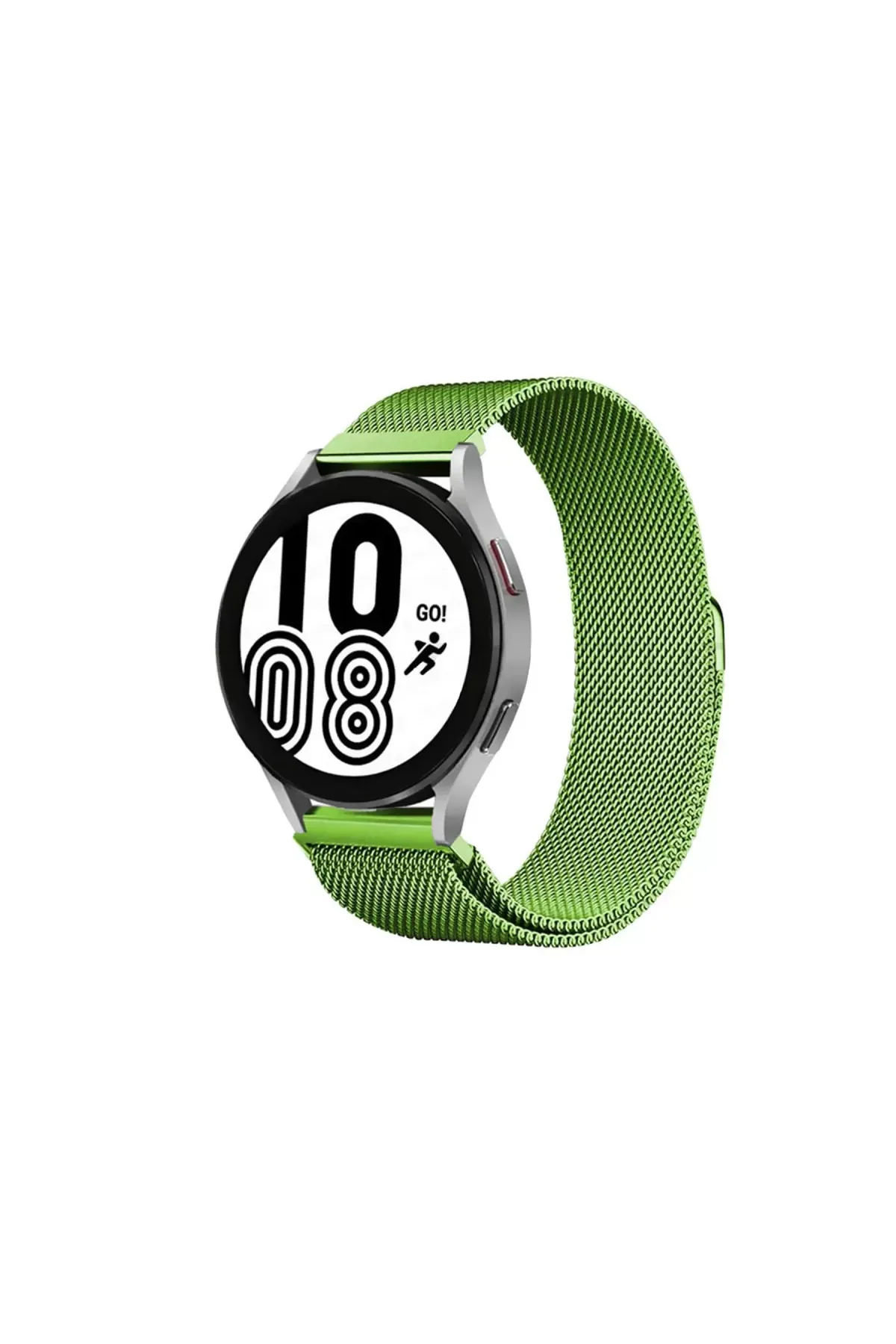Newface Samsung Galaxy Watch 4 Metal Mıknatıslı Kordon - Yeşil