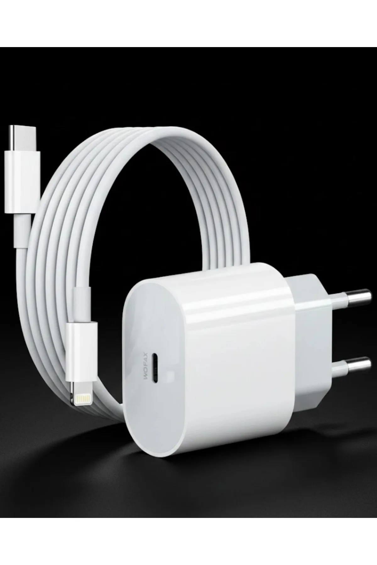 İphone 14 13 12 11 Uyumlu 20w Hızlı Şarj Adaptörü Lightning Kablo Seti
