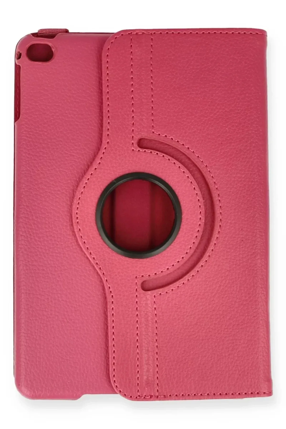 Newface Apple iPad Mini 4 Kılıf 360 Tablet Deri Kılıf - Pembe